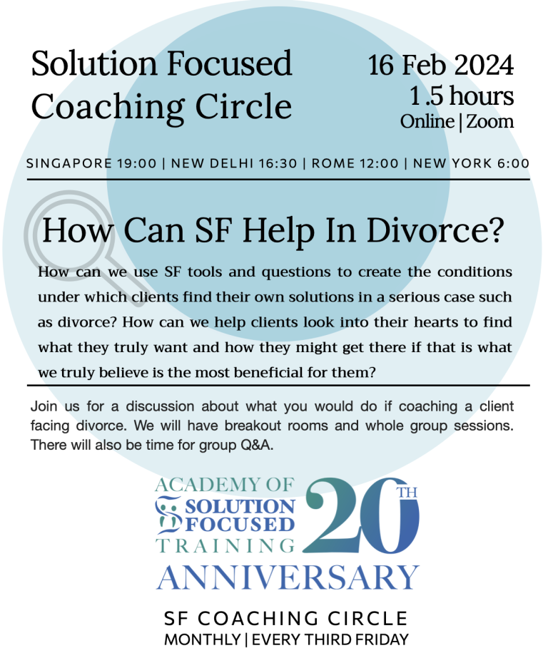 16 February 2024 – How Can SF Help in Divorce?
